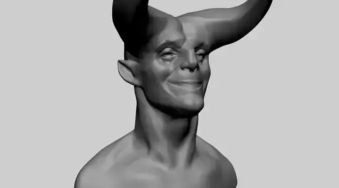 Creature Head S 3D model