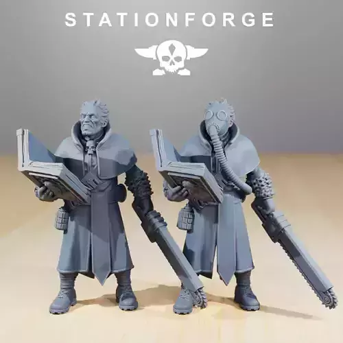 Grim Guard Priest 3D print model