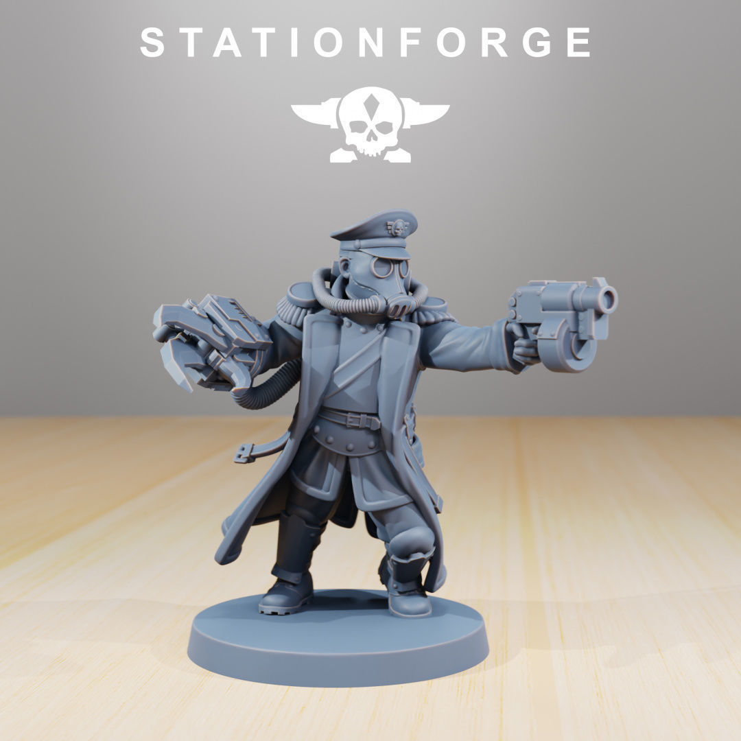 GrimGuard Officer 2 3D print model_2