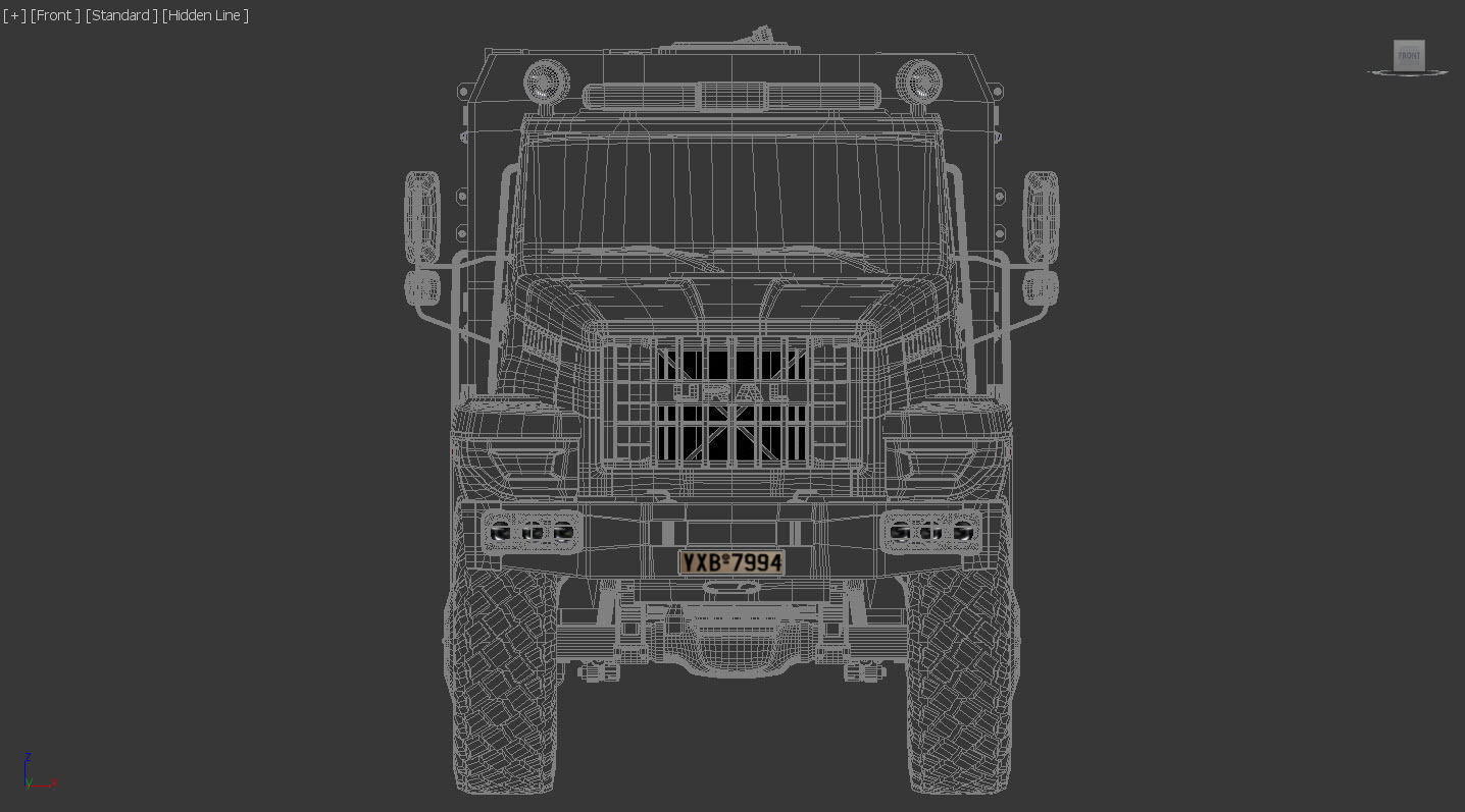 Ural next firetruck 3D model_6