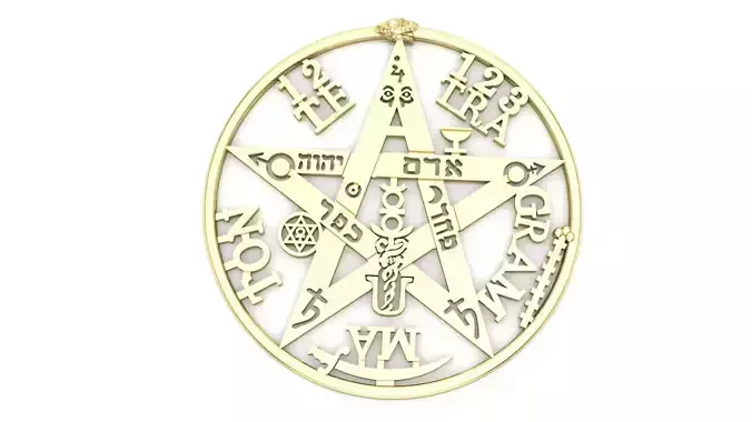 tetragramaton pendant 
