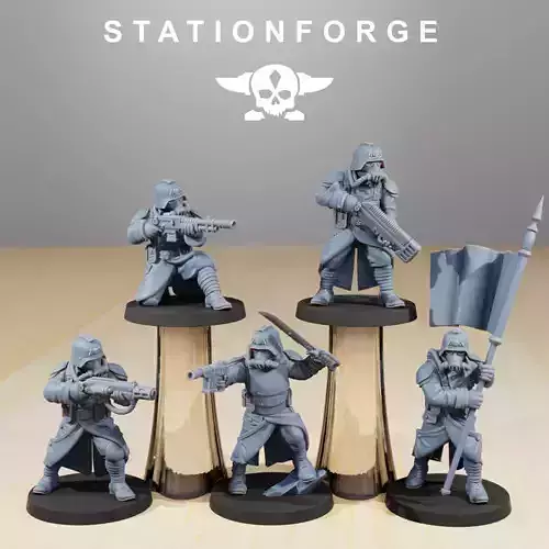GrimGuard Command Force 3D print model