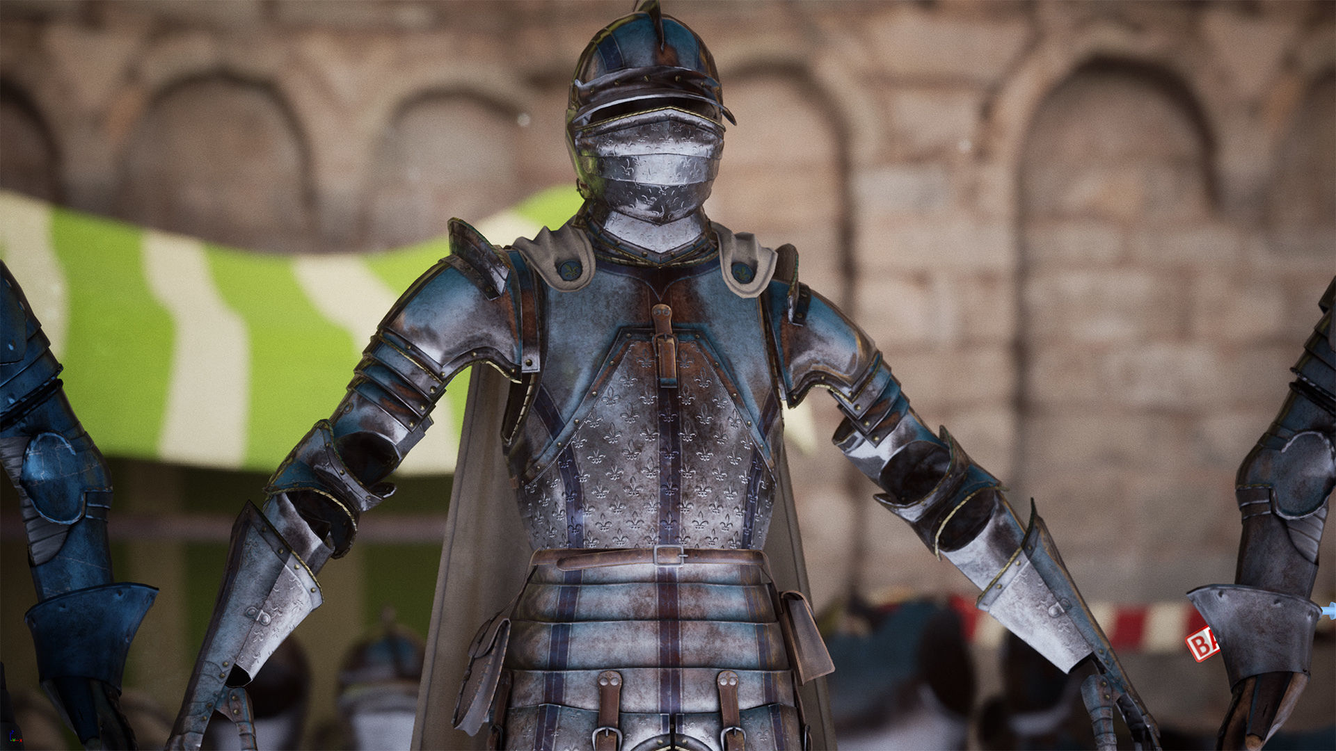 Medieval Armor  70 Assets Low-poly 3D model_12