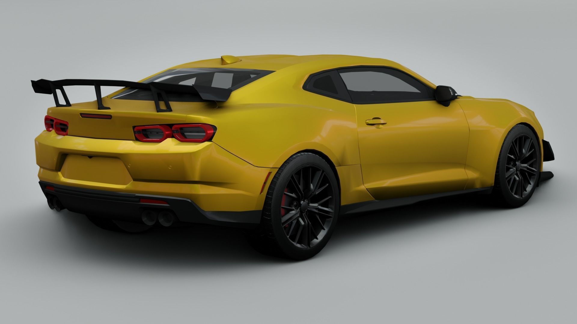 Chevrolet Camaro ZL1 2020 3D model_1