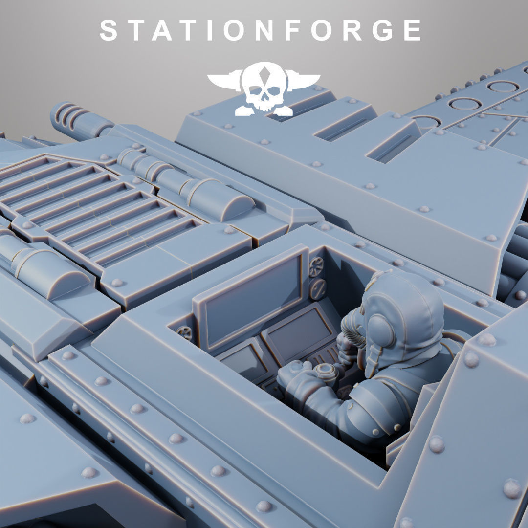 GrimGuard SF-19A Fighter Plane 3D print model_2