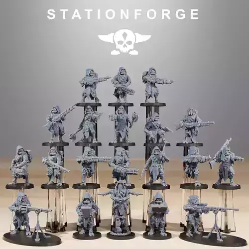 Scavenger Rangers Builder Kit 3D print model