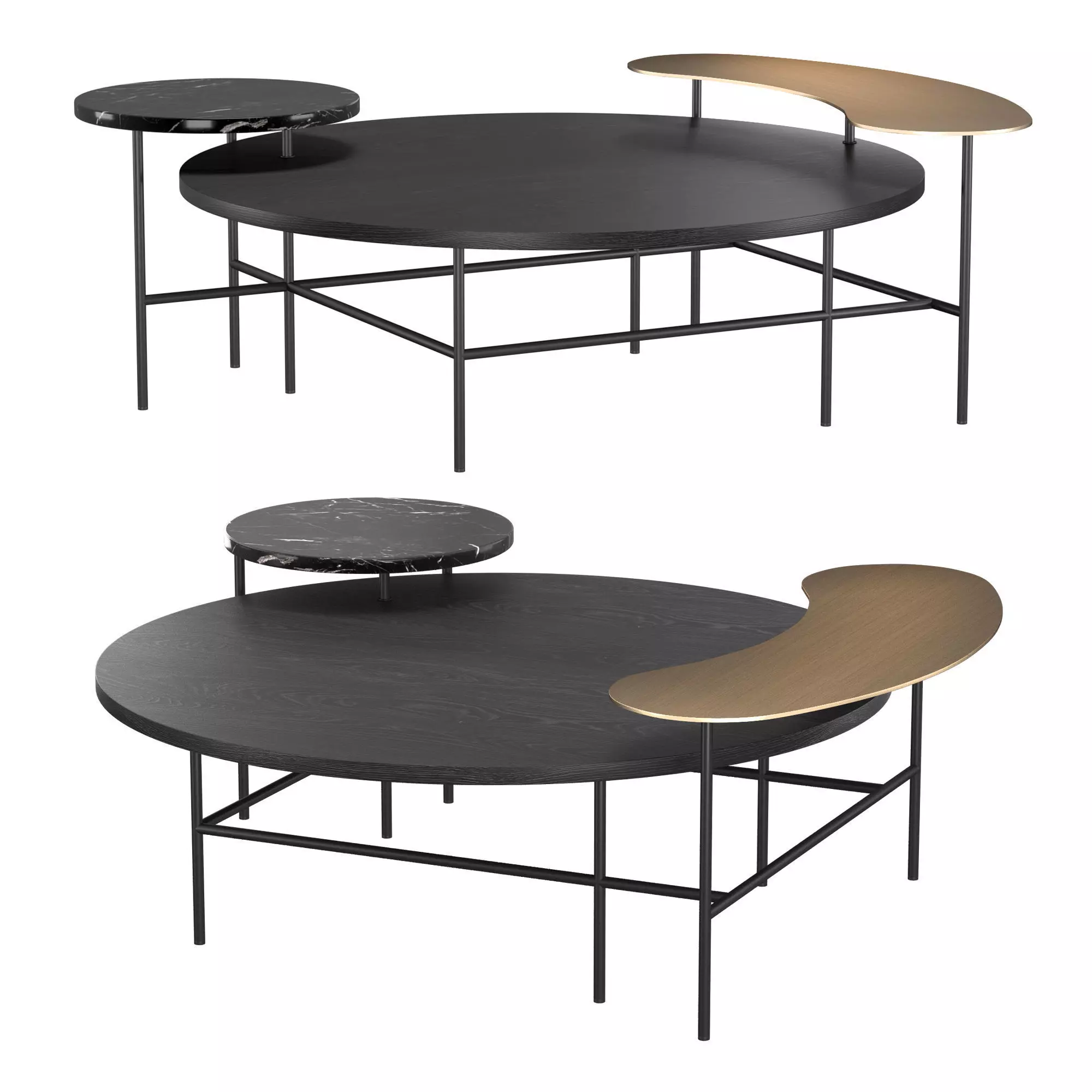 Palette JH25 Coffee Table 3D model_0