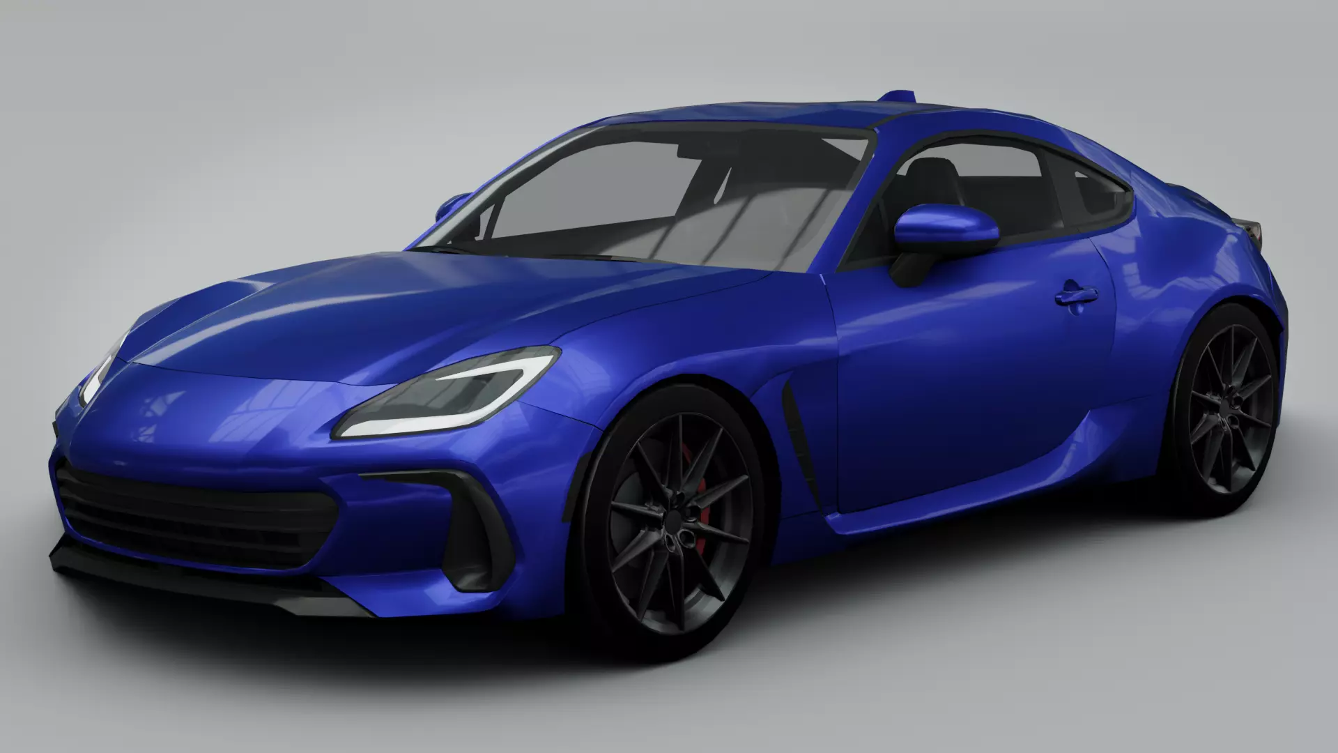 Subaru BRZ 2021 3D model_0
