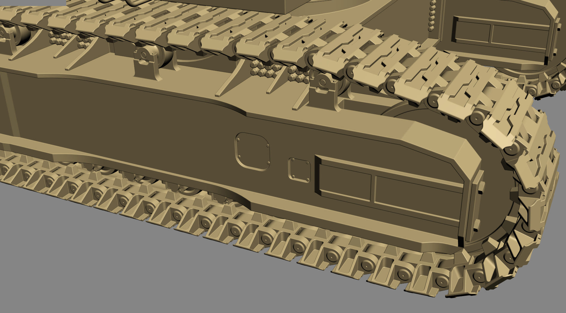 Mining Excavator Komatsu PC8000-6 Loading Shovel Rigged 3D model_51