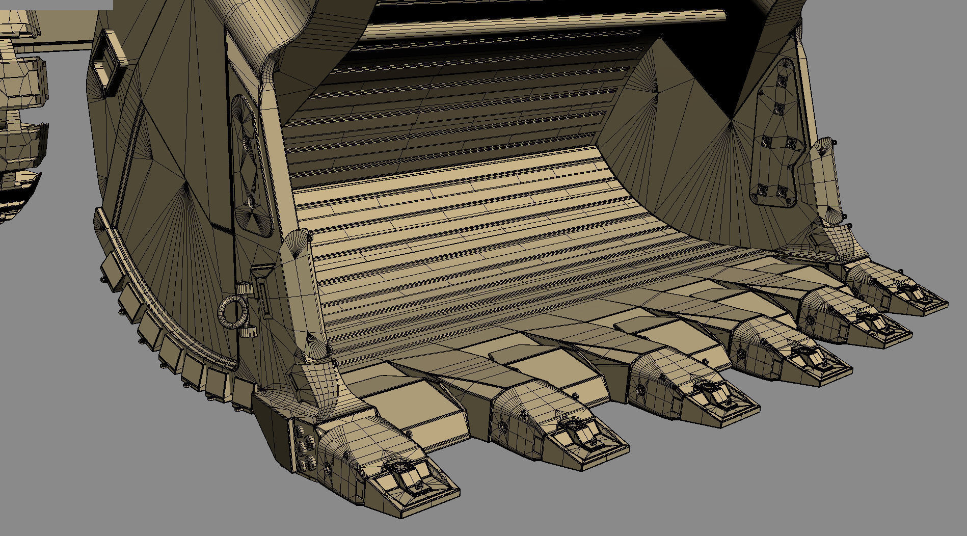 Mining Excavator Komatsu PC8000-6 Loading Shovel Rigged 3D model_56