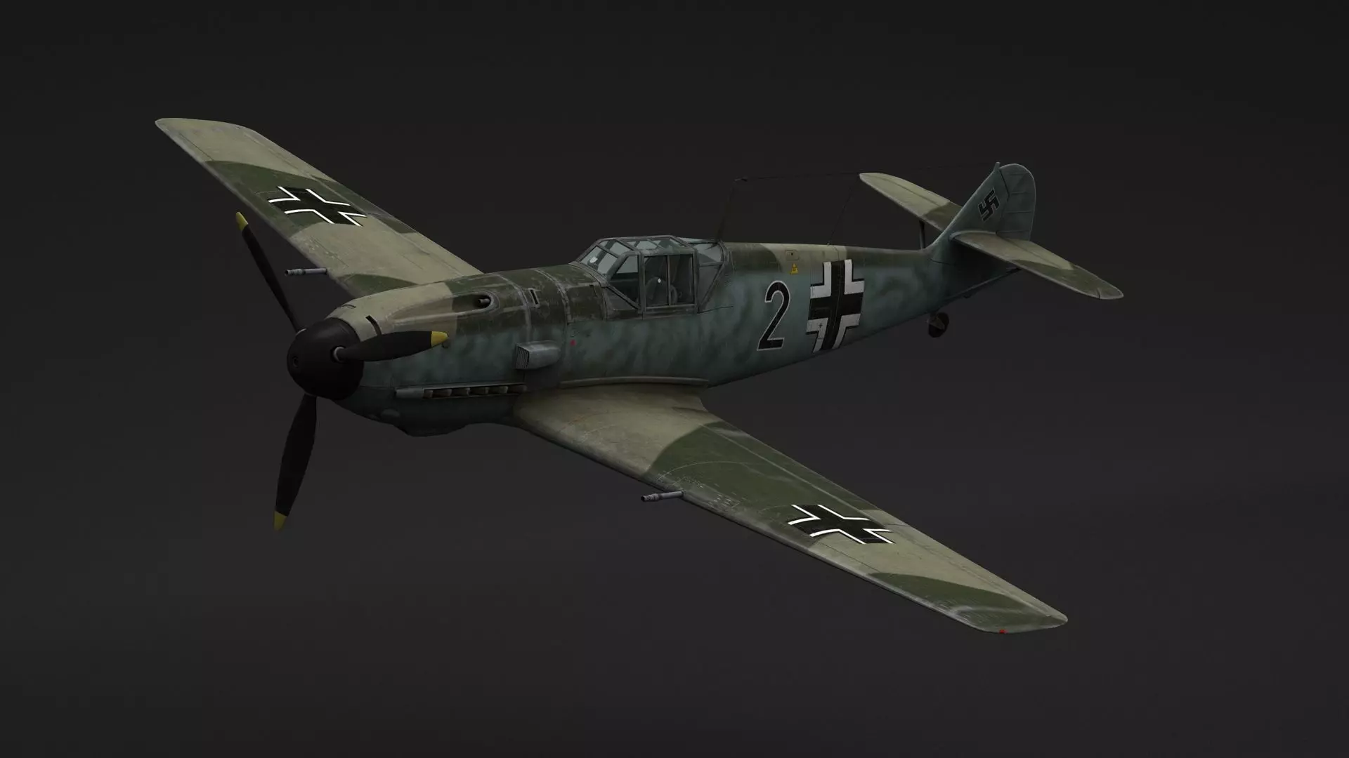 Messerschmitt  BF109 3D model_0