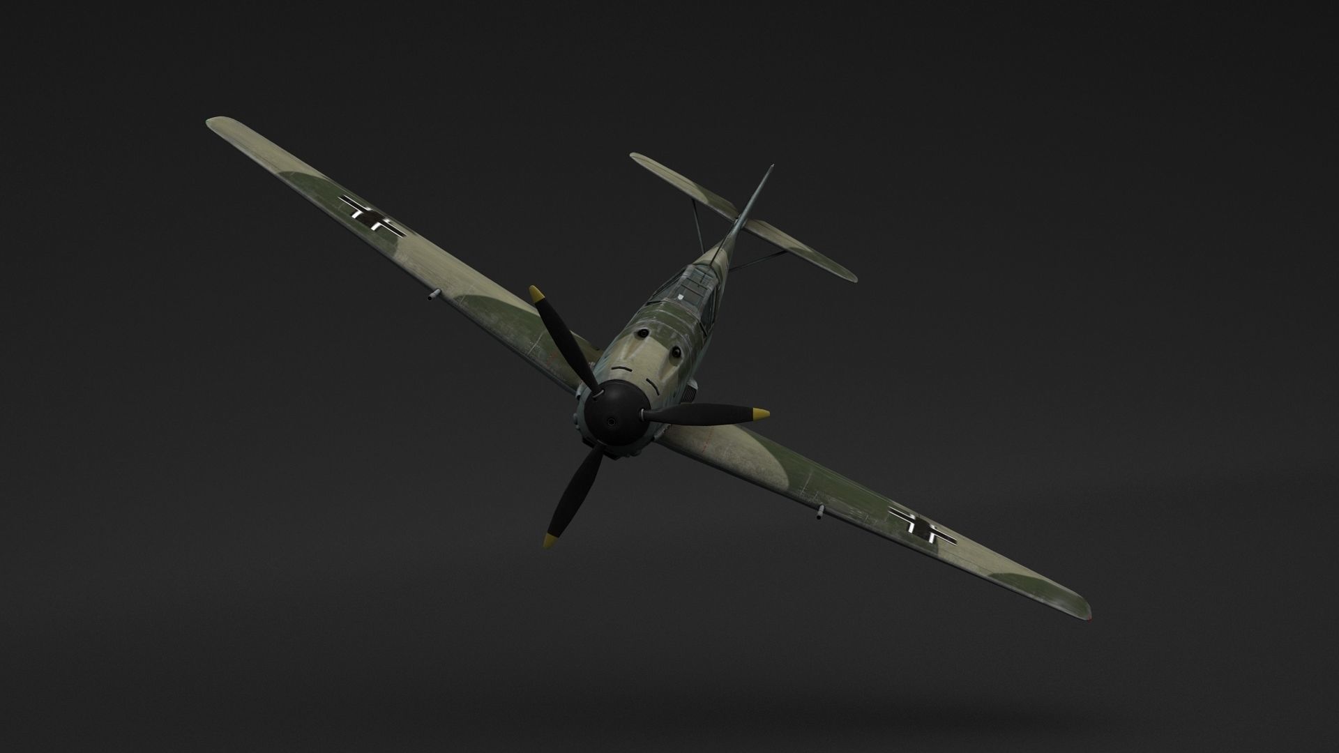 Messerschmitt  BF109 3D model_6