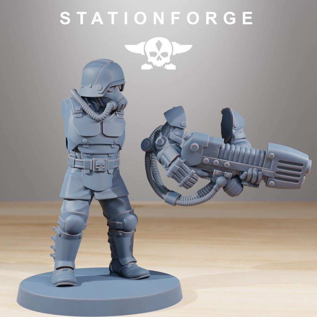 Grimguard Commandos 3D print model_1