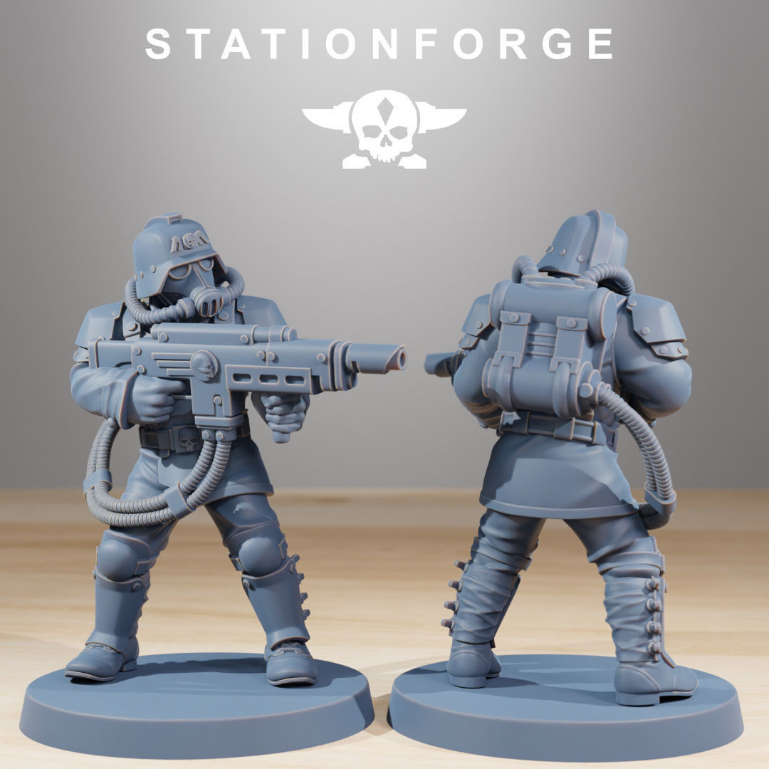 Grimguard Commandos 3D print model_3
