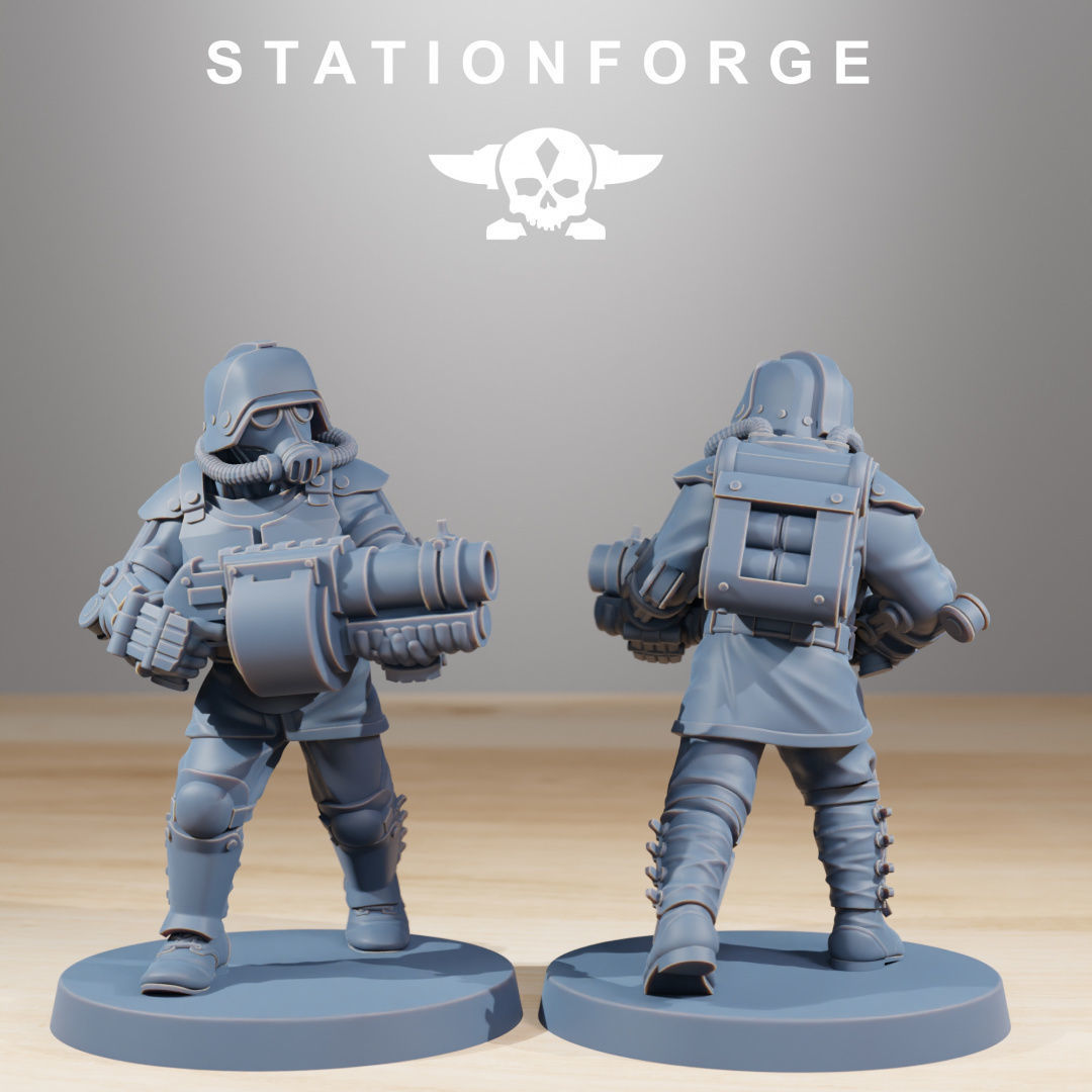 Grimguard Commandos 3D print model_4