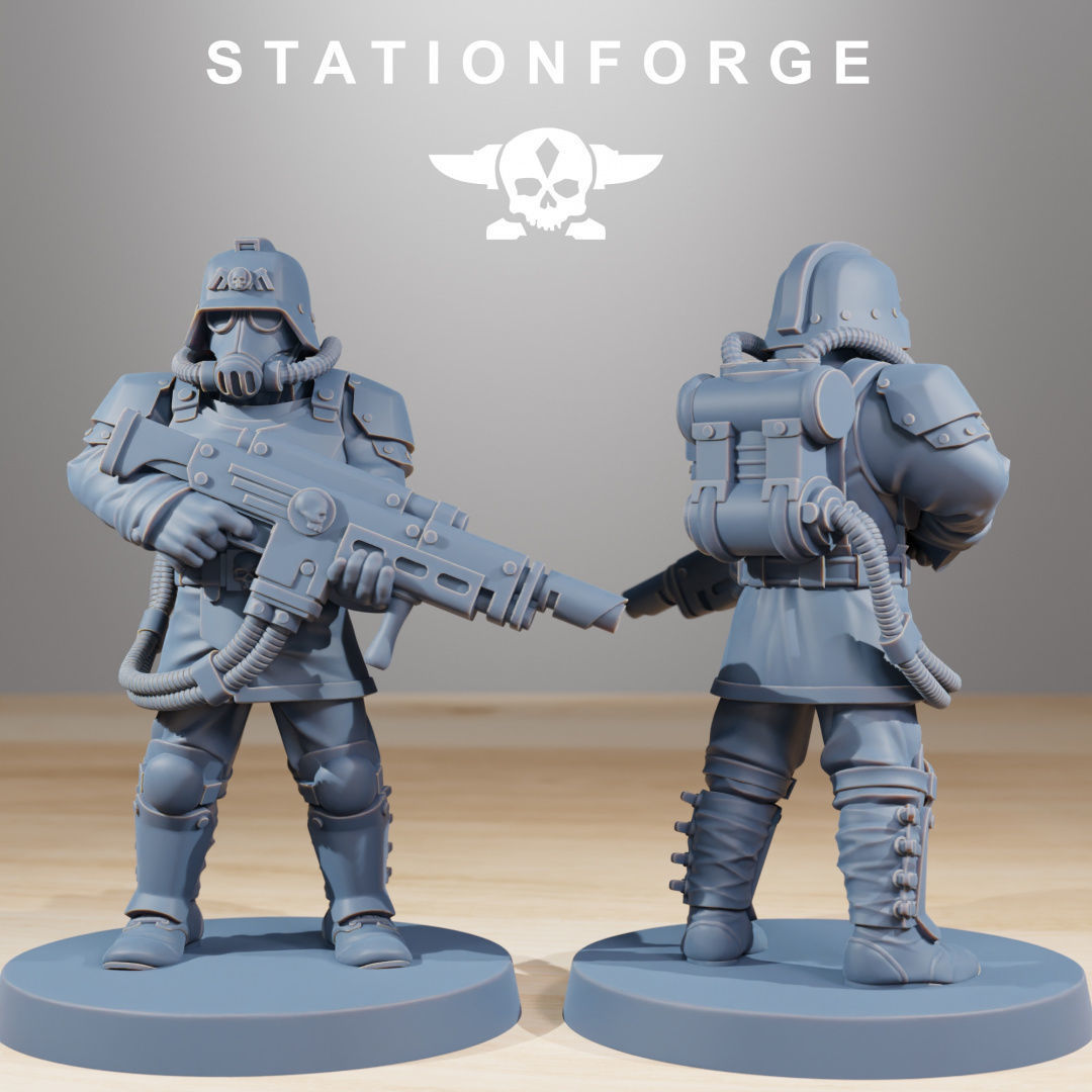 Grimguard Commandos 3D print model_7