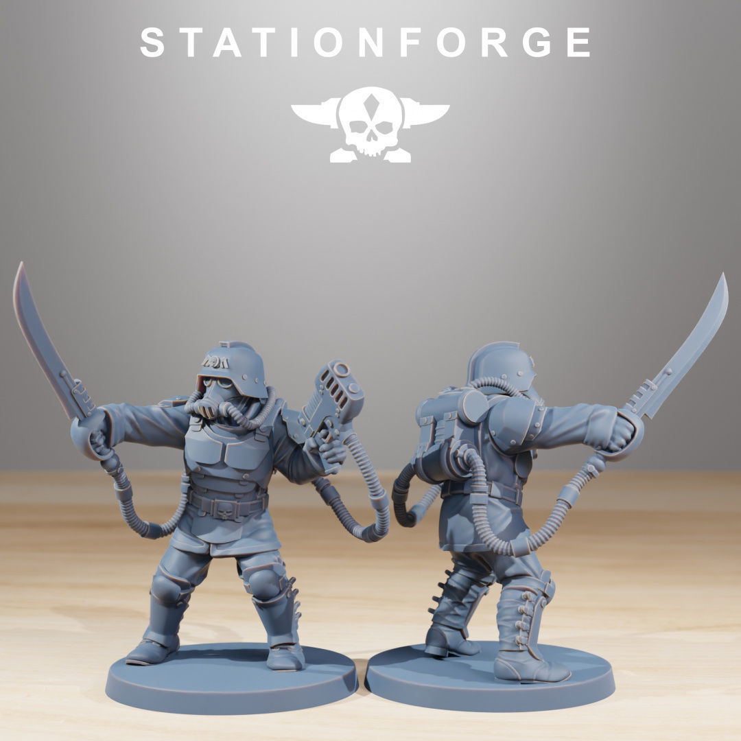 Grimguard Commandos 3D print model_2