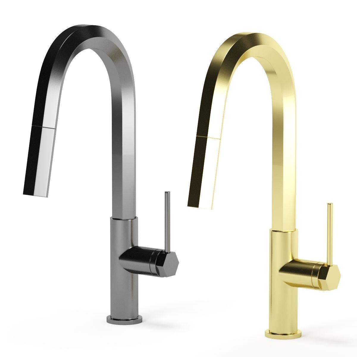 VIGO kitchen faucets 3D model_3