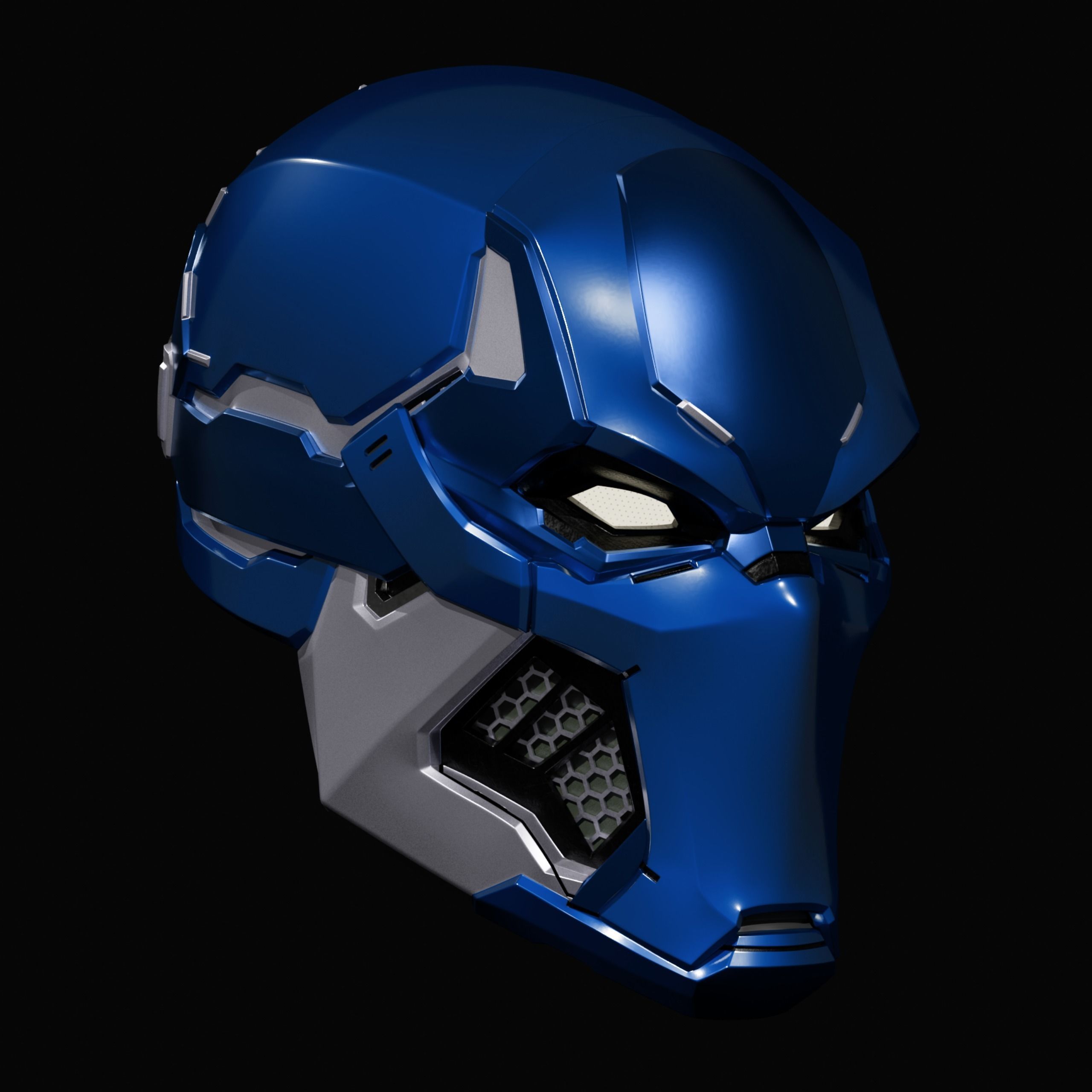 Blue Hood Eternal 3D print model_1