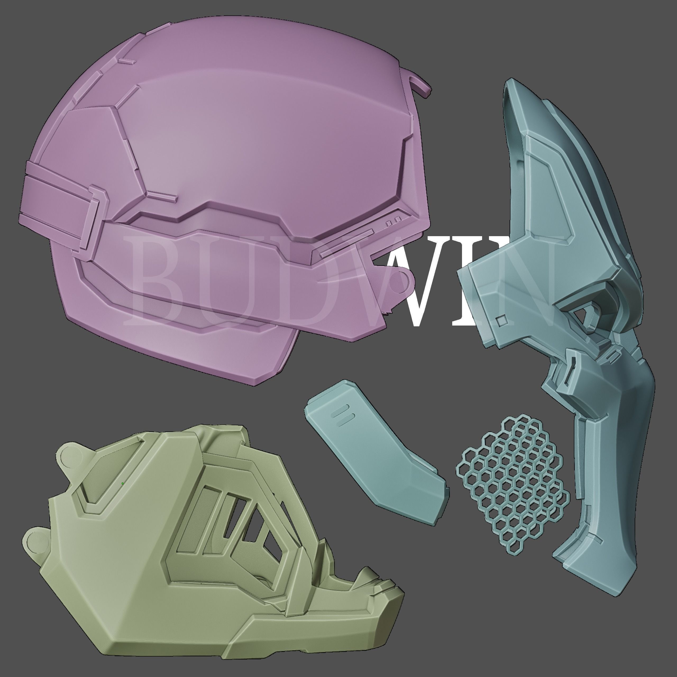 Blue Hood Eternal 3D print model_13