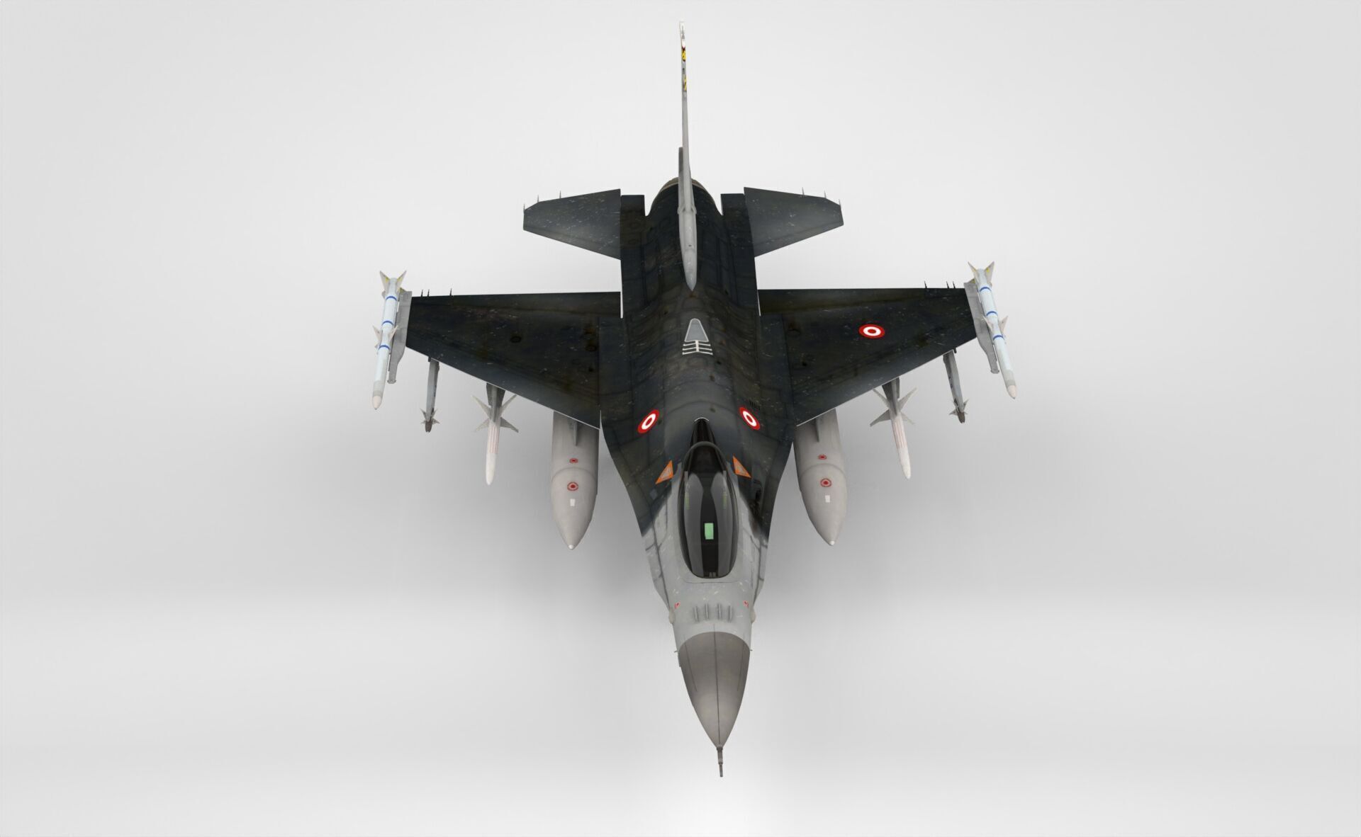 F-16 Fighting Falcon 3D model_7