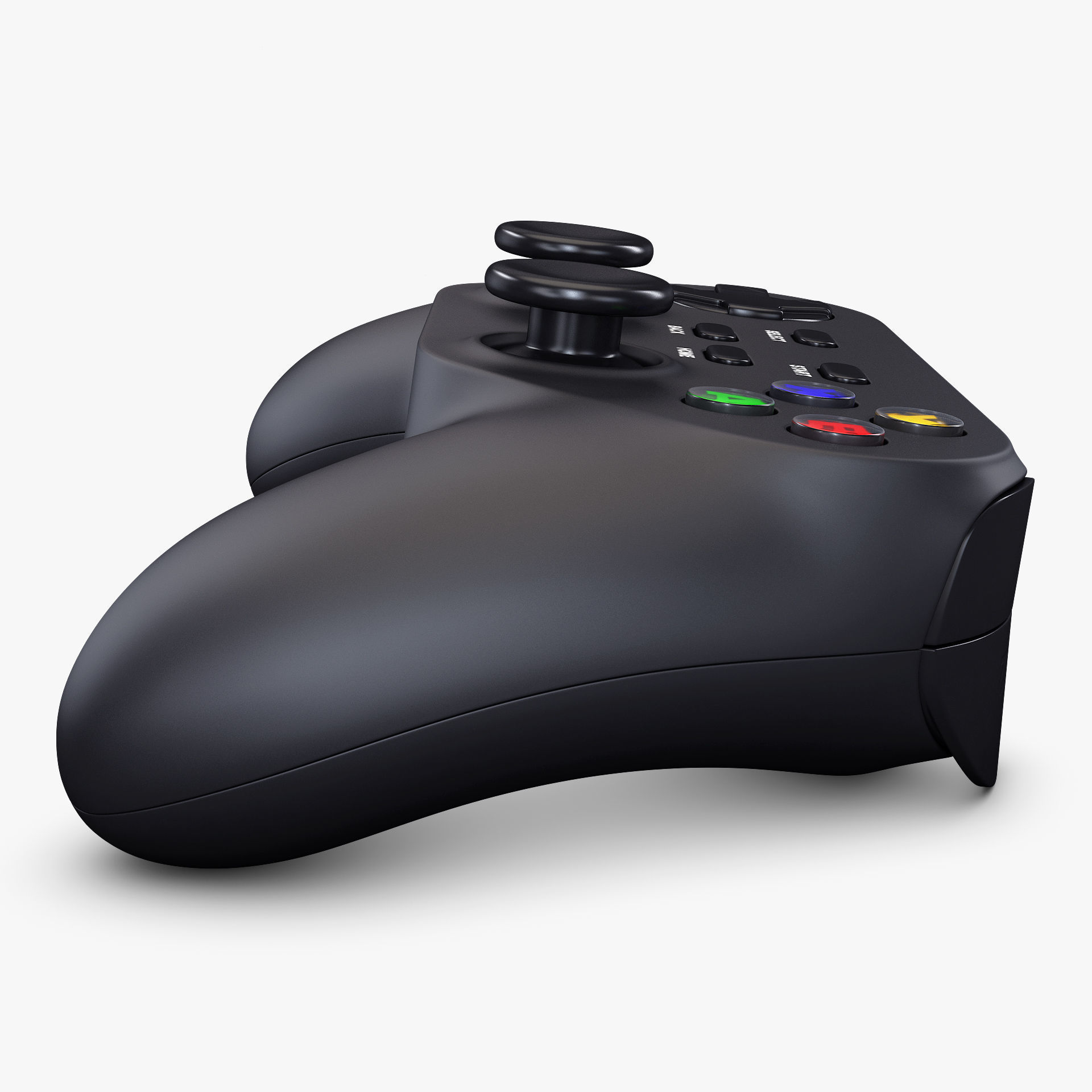 Generic Video Game Controller M 5 3D model_6