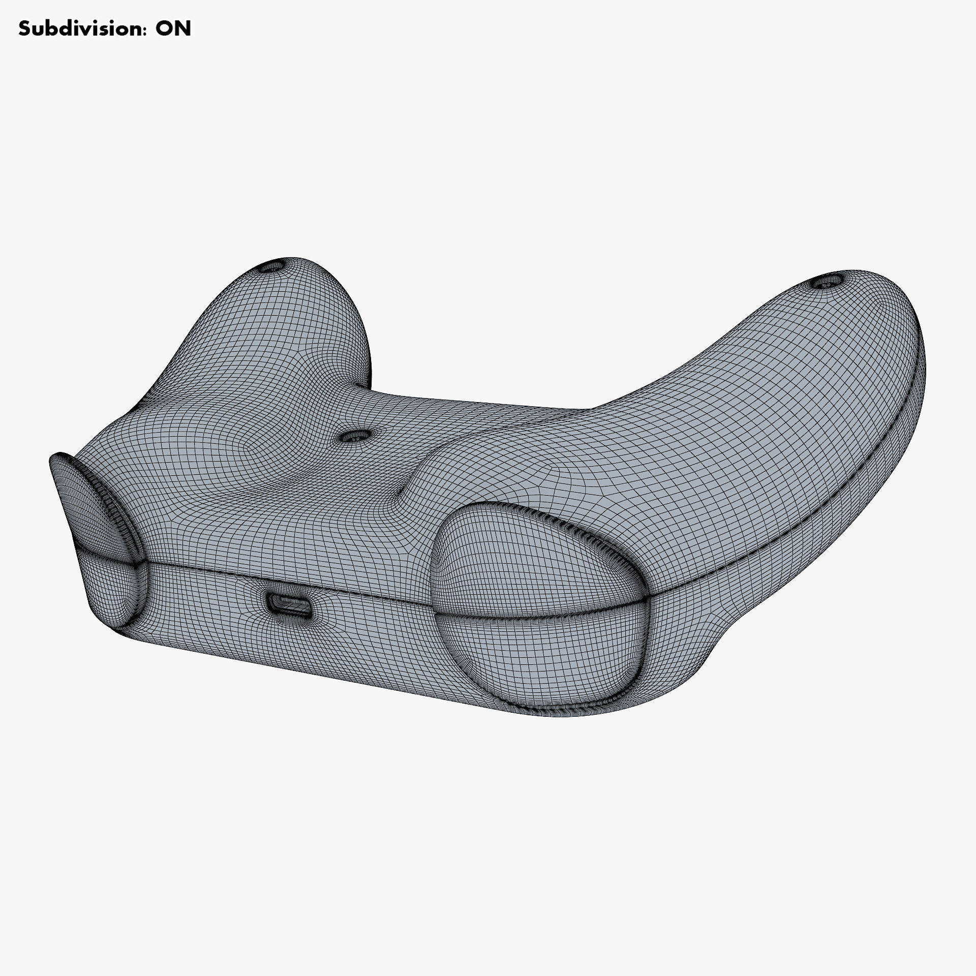 Generic Video Game Controller M 5 3D model_31
