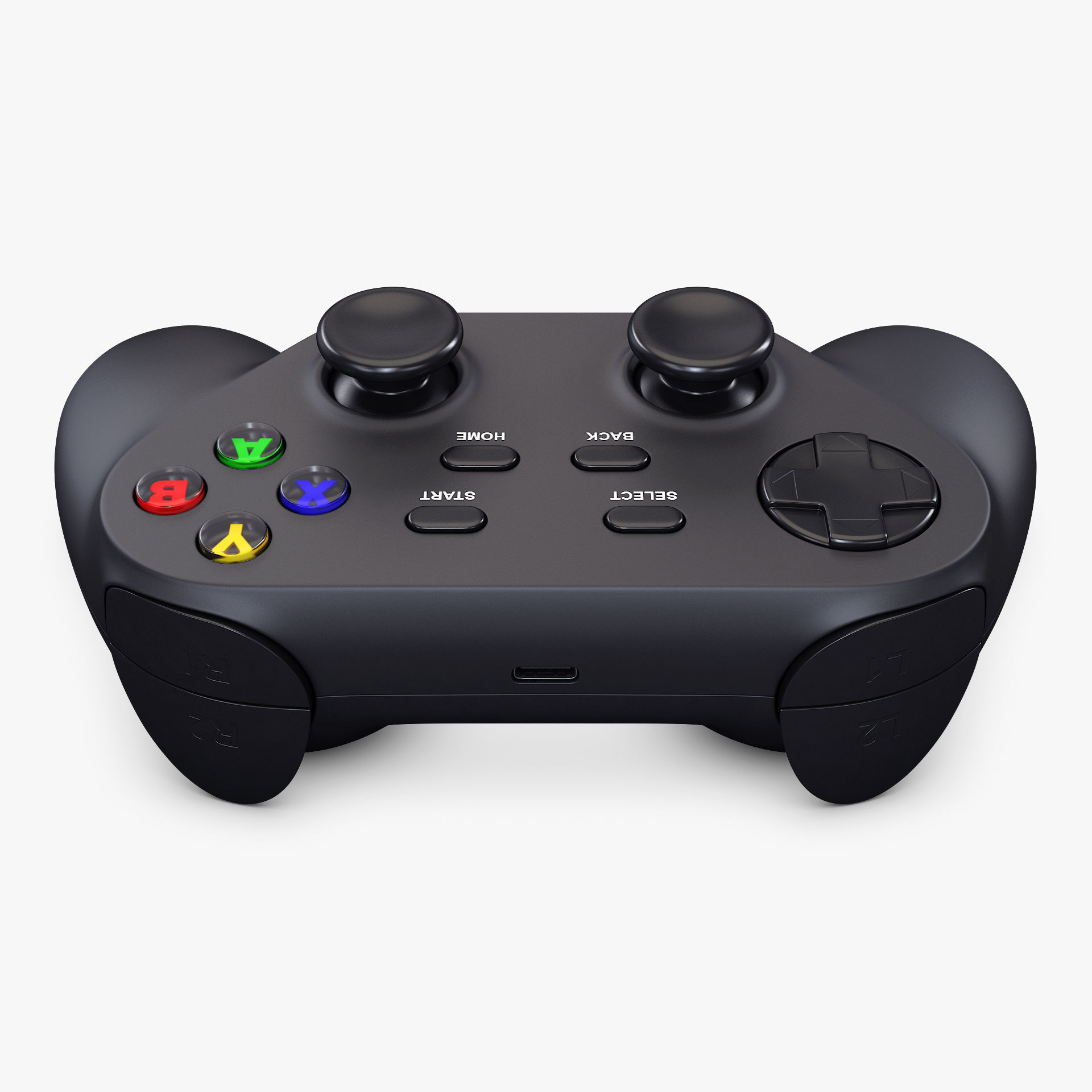 Generic Video Game Controller M 5 3D model_3