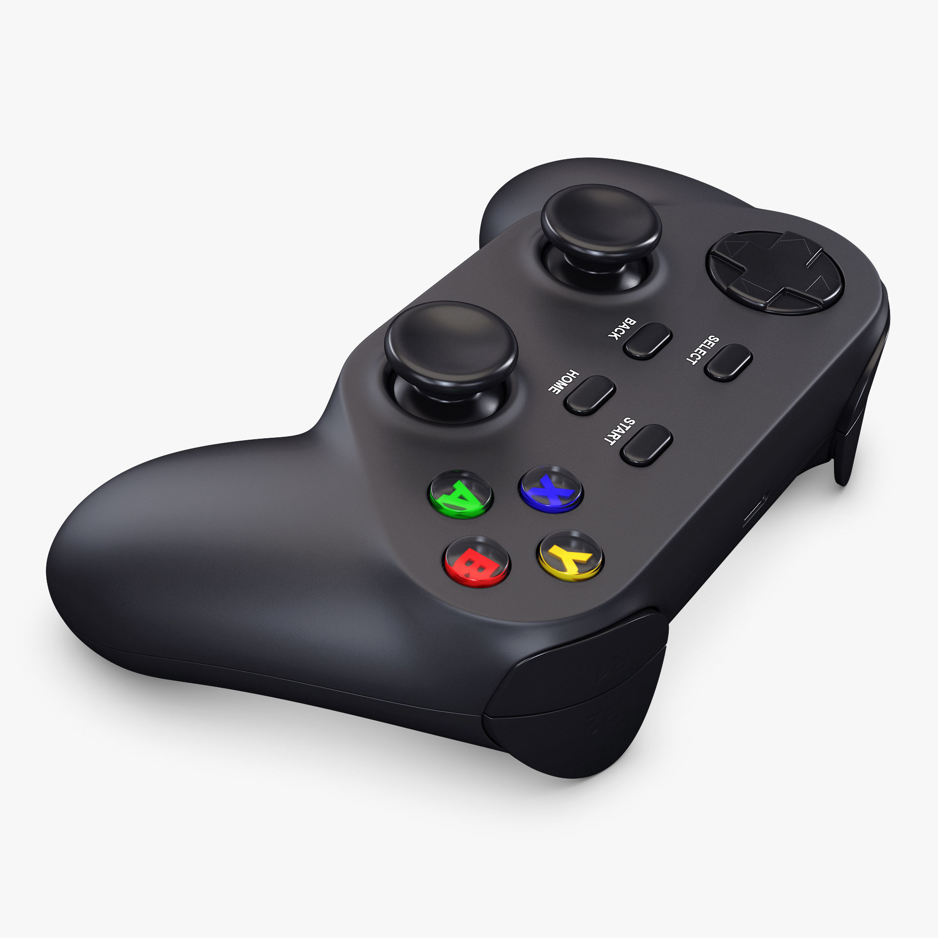 Generic Video Game Controller M 5 3D model_4