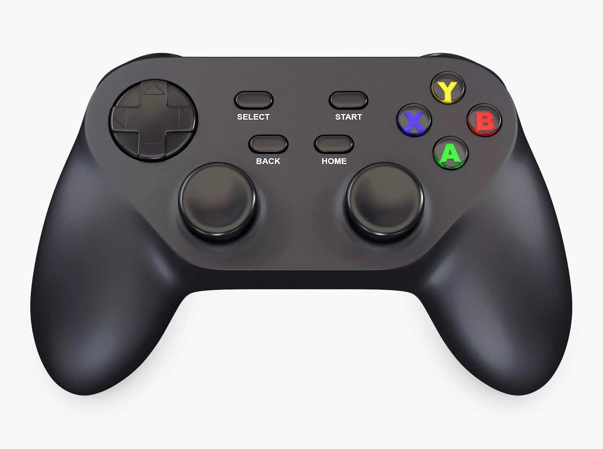 Generic Video Game Controller M 5 3D model_0