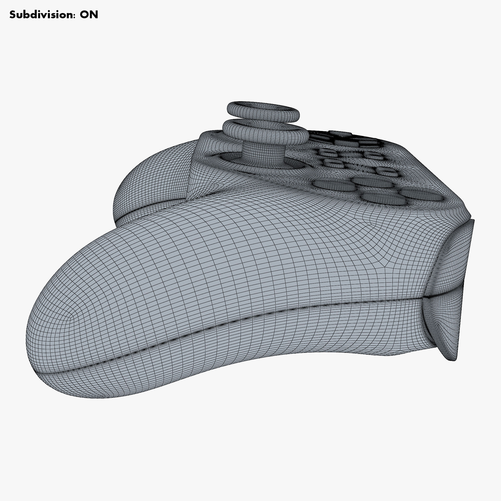 Generic Video Game Controller M 5 3D model_25