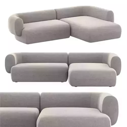 ARP Sofa by Sebastian Herkner 3D model