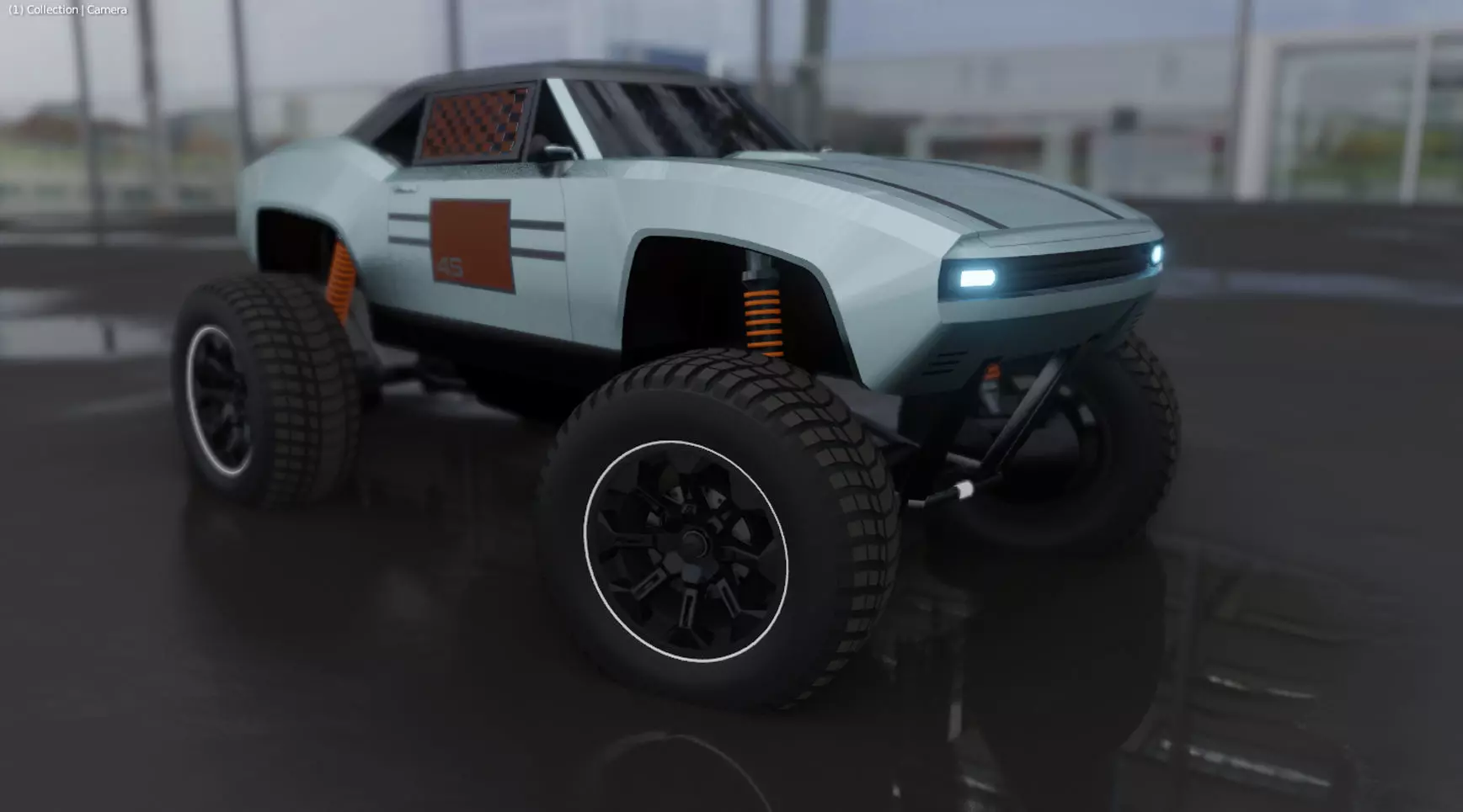 Monster Truck 4x4 3D model