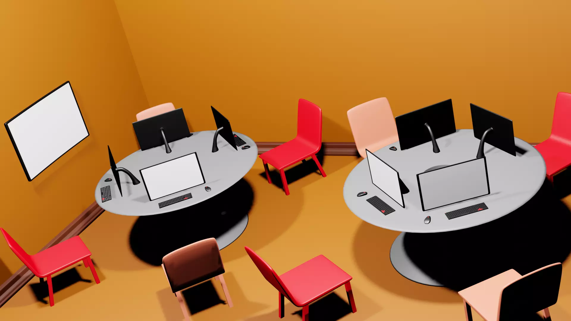 office room 3D model_0