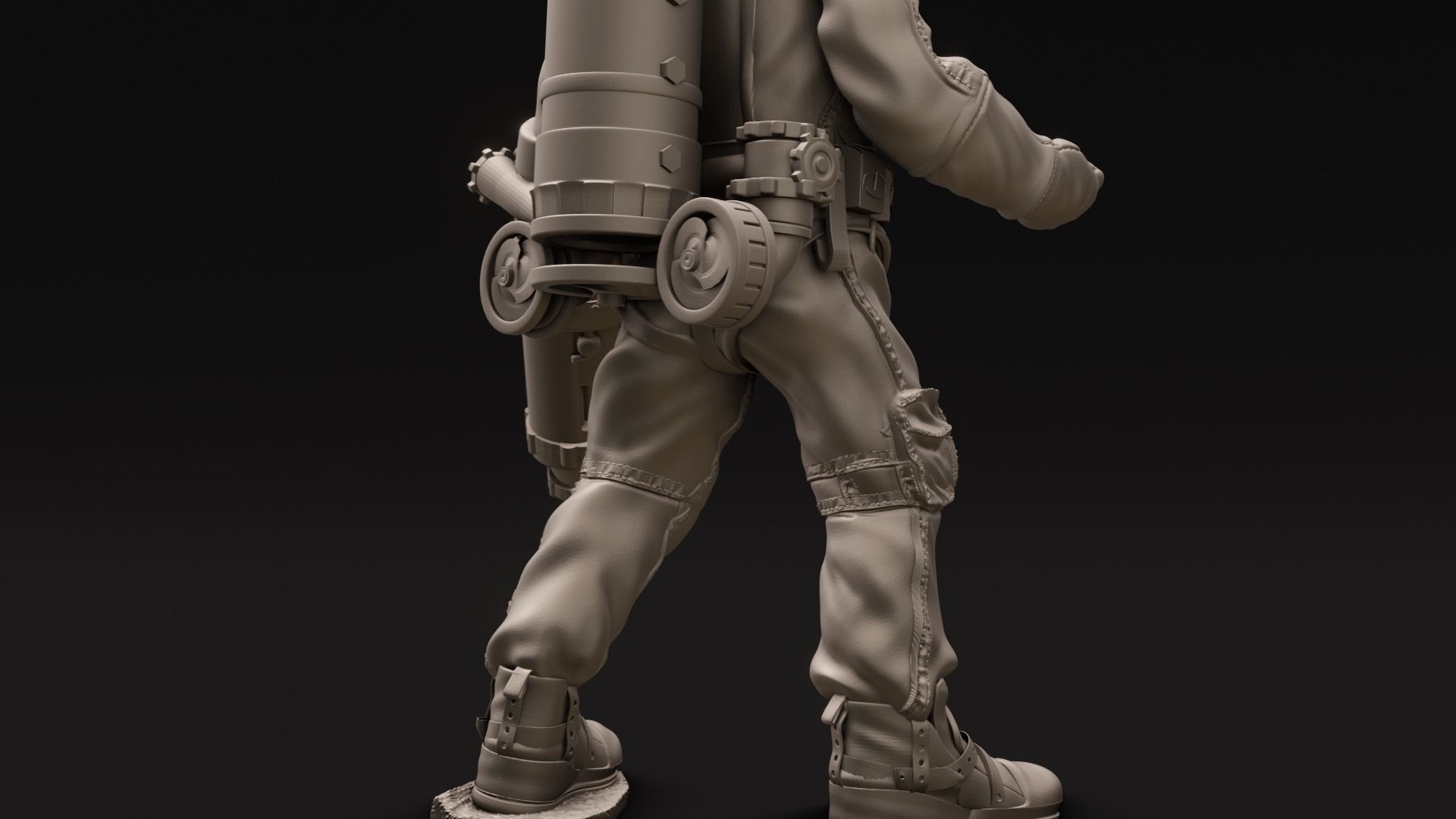 Diver Miniature Figure 3d print  3D print model_31