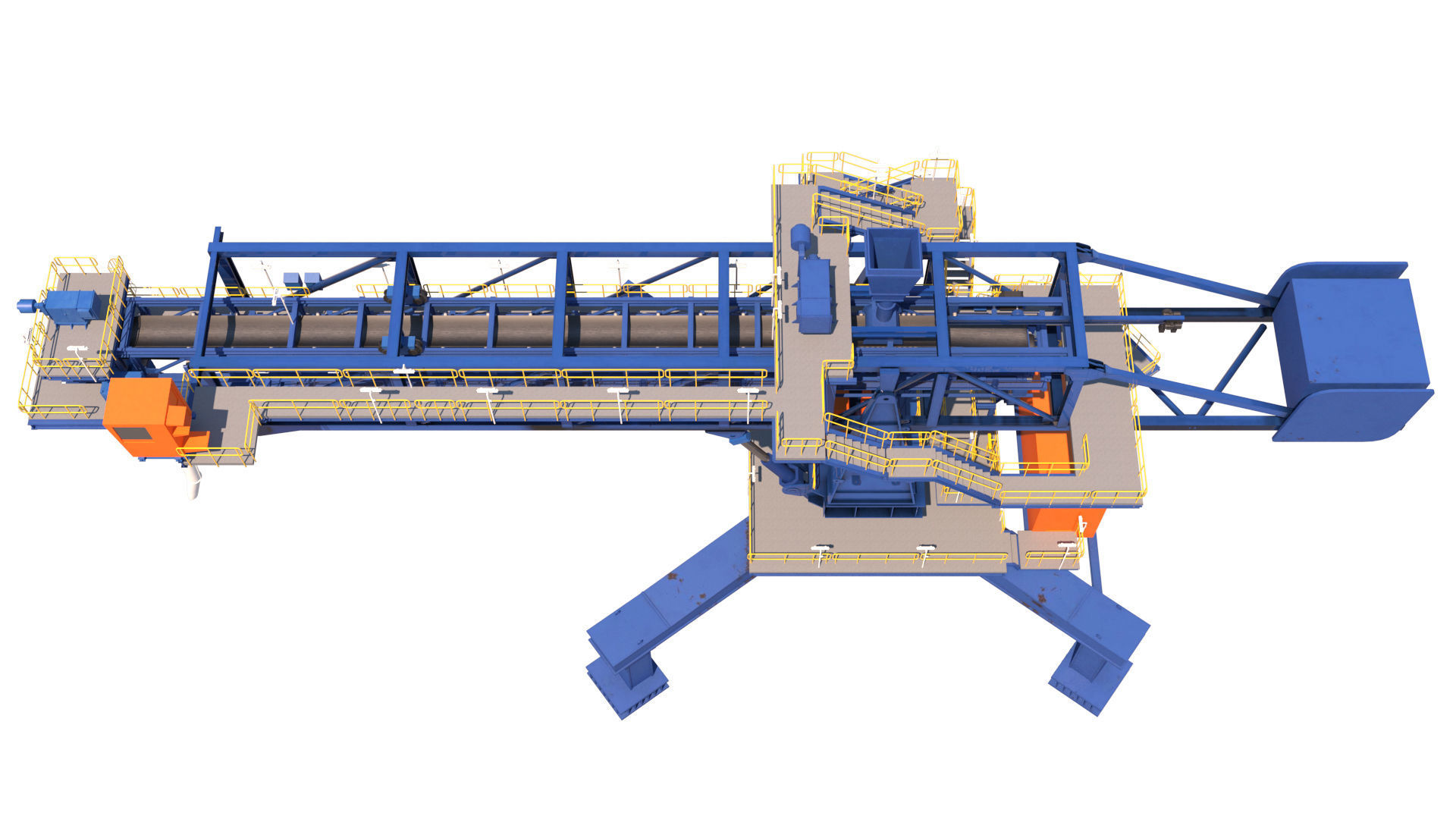 3d shiploader construction machine 3D model_2