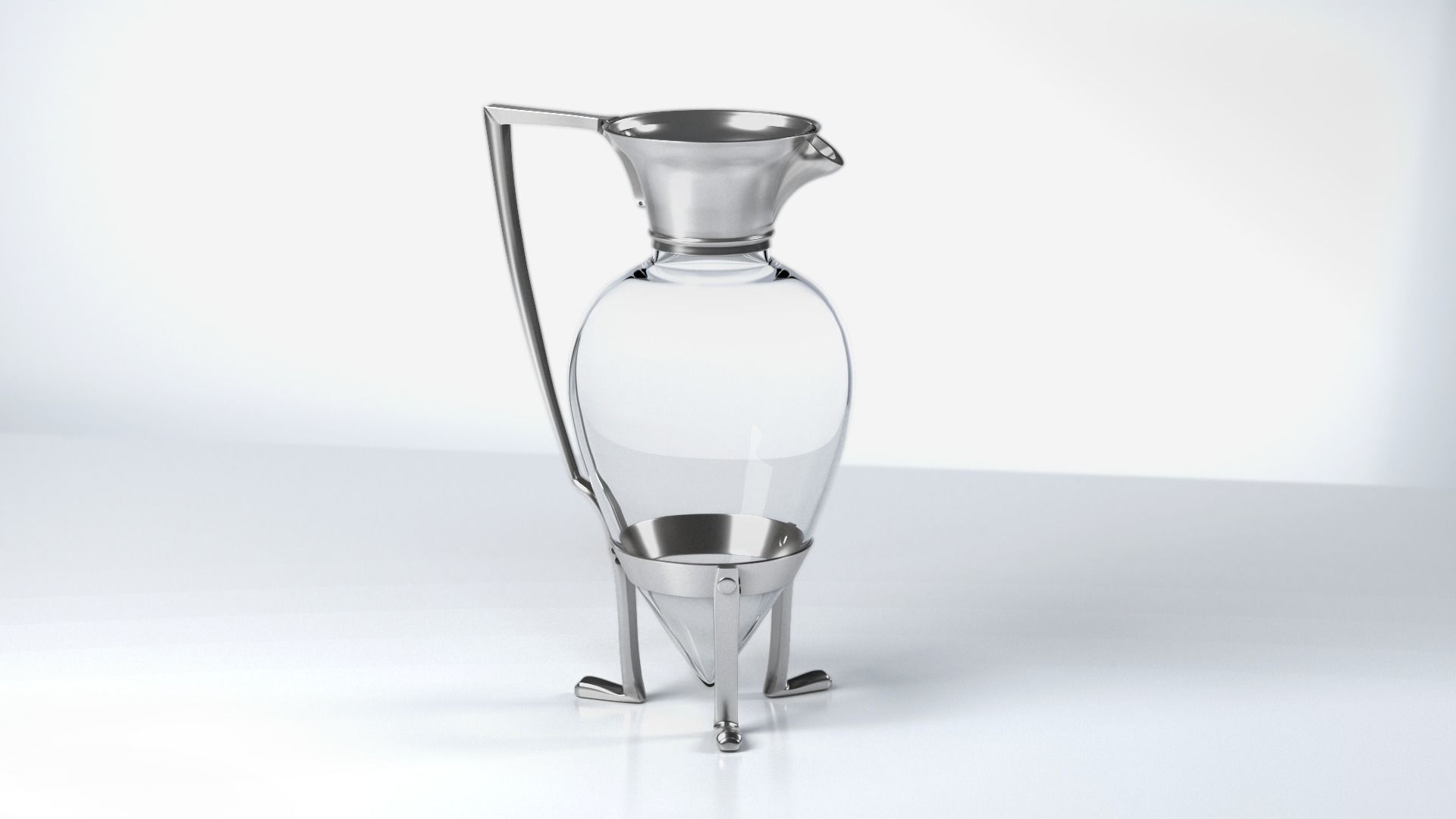 Wine carafe 3D model_3