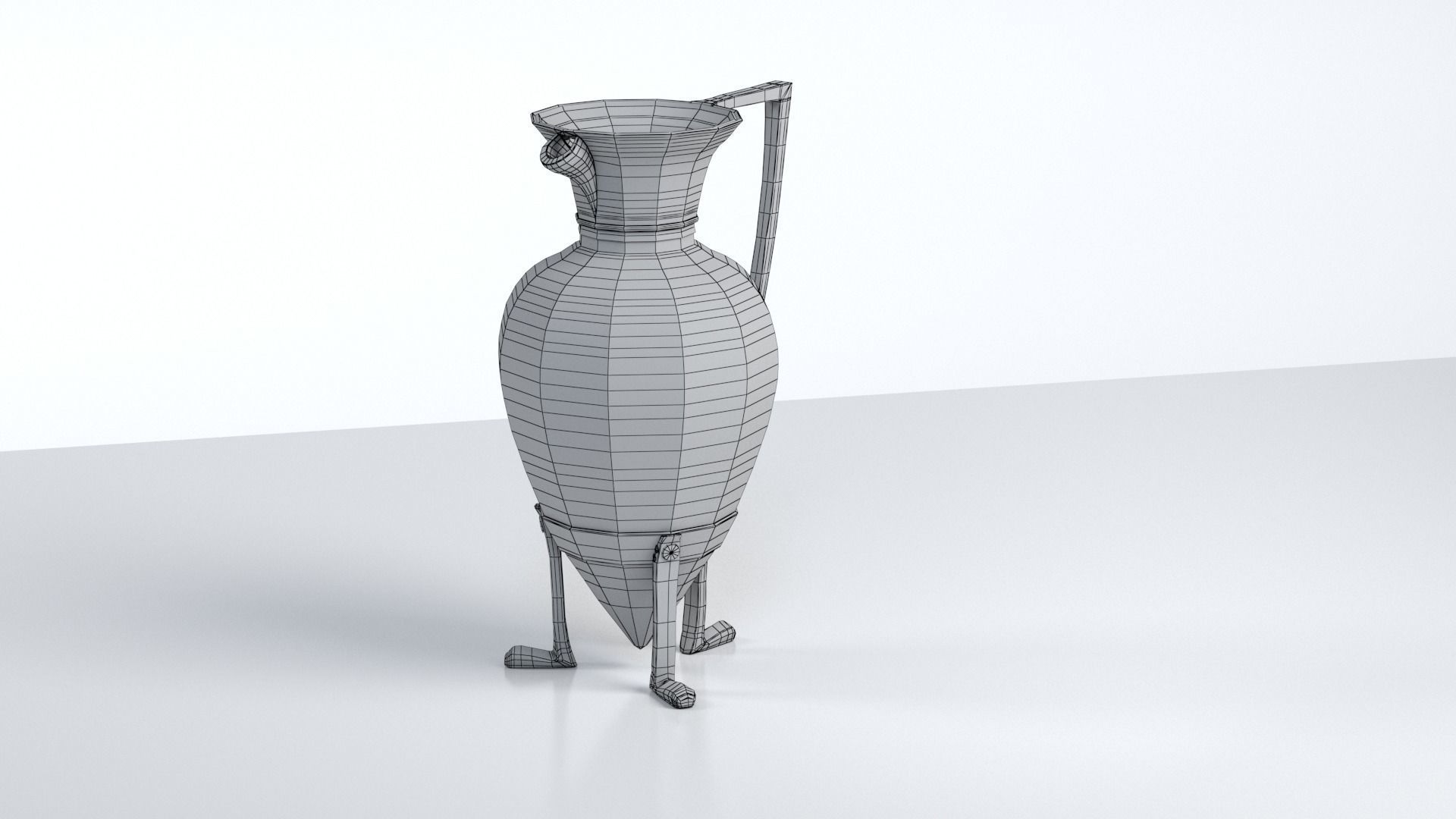 Wine carafe 3D model_8
