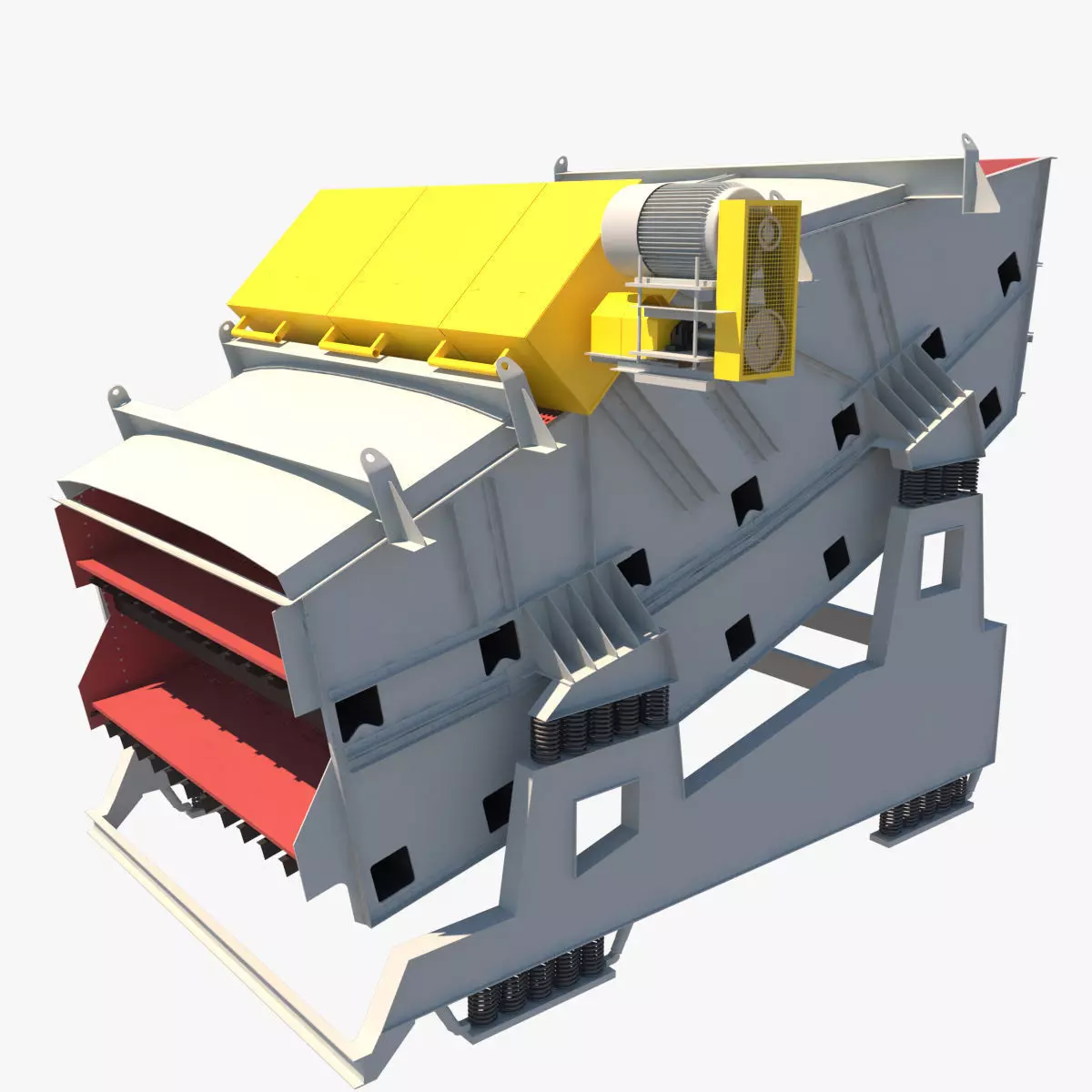 zaranda secundaria 3D model_0