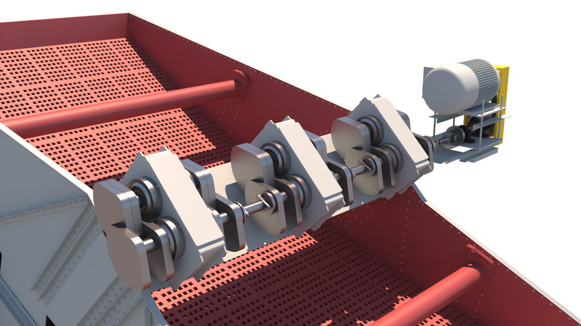 zaranda secundaria 3D model_4