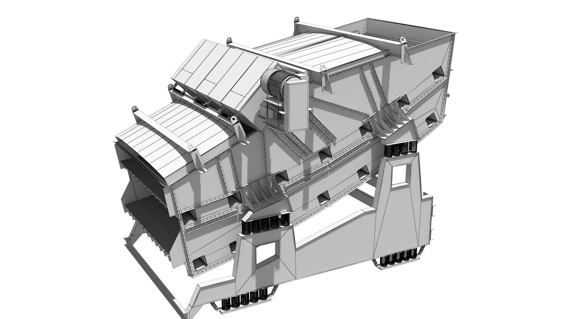 zaranda secundaria 3D model_6