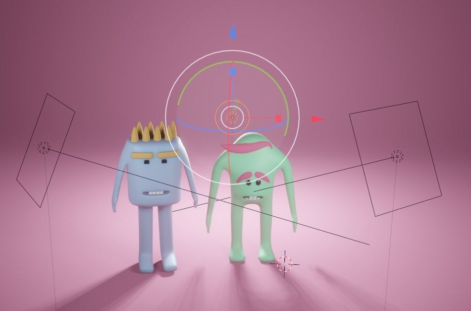 styized characters 3D model_3