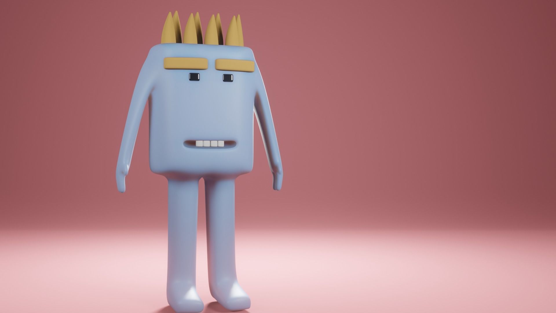 styized characters 3D model_2