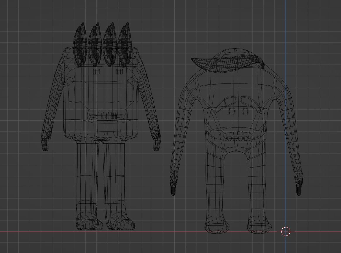 styized characters 3D model_5