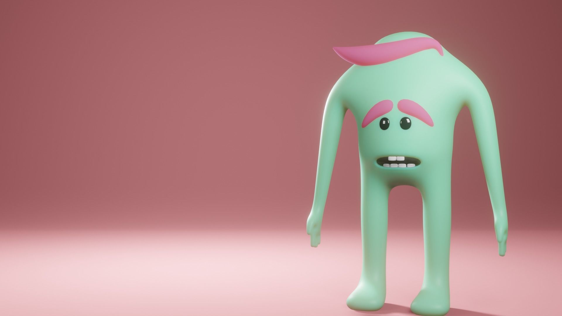 styized characters 3D model_1