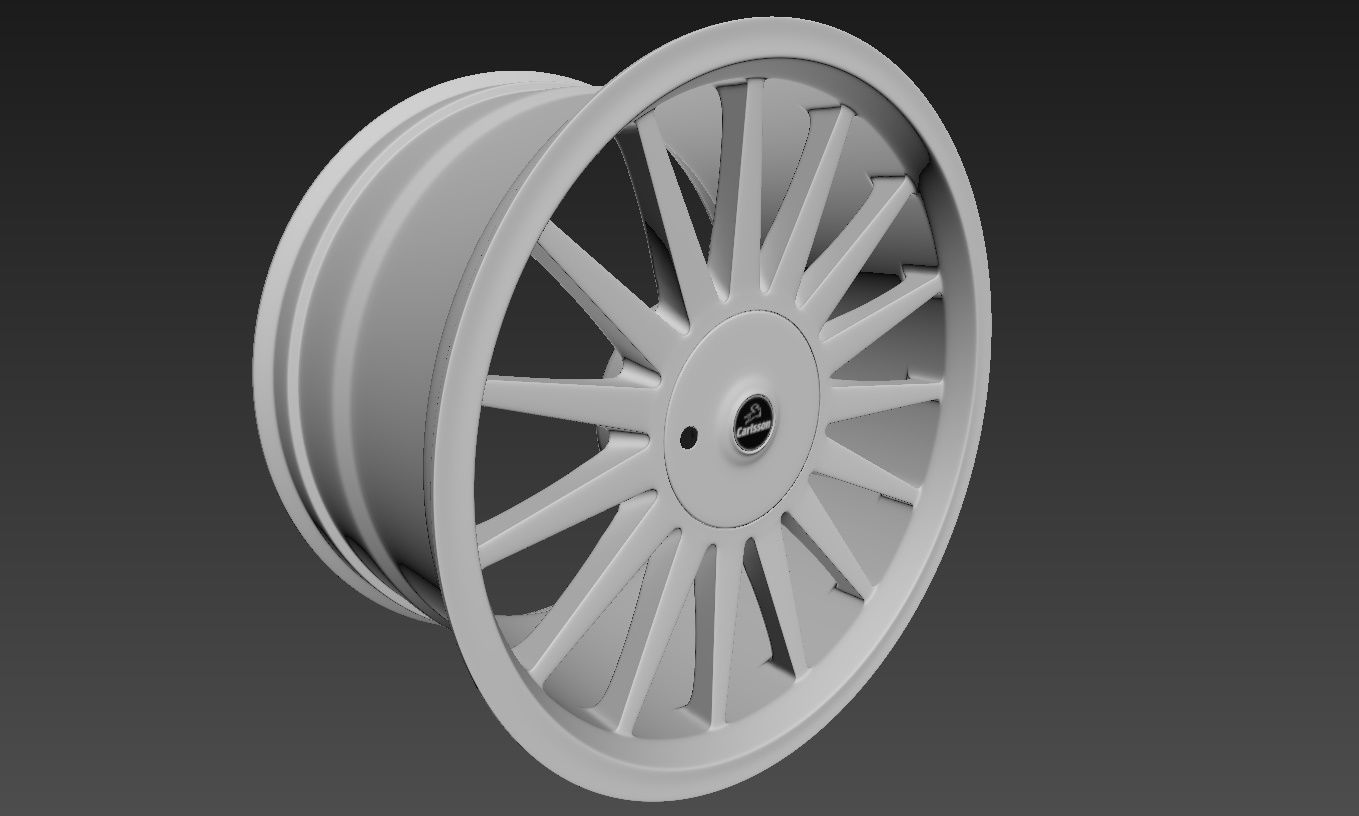 Carlsson Wheel 1-15 Version 1 3D model_21