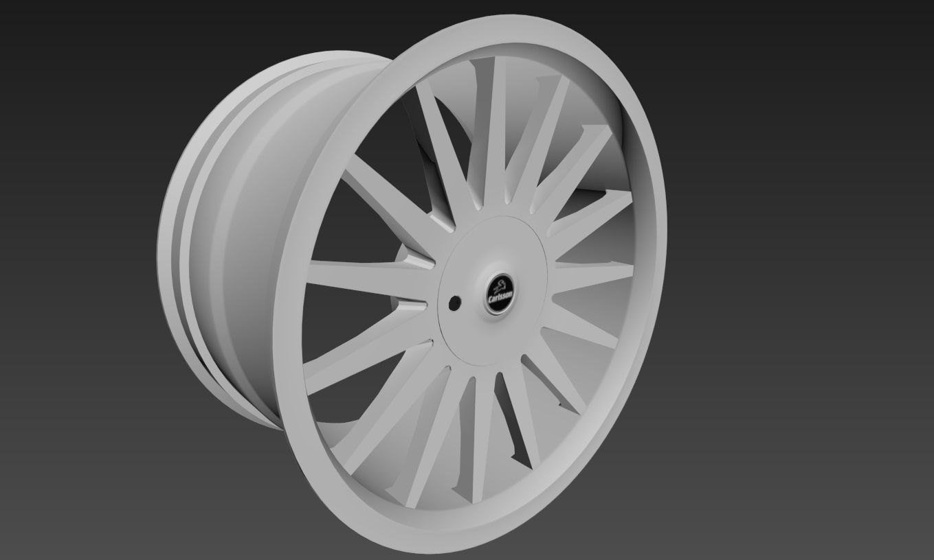 Carlsson Wheel 1-15 Version 1 3D model_15