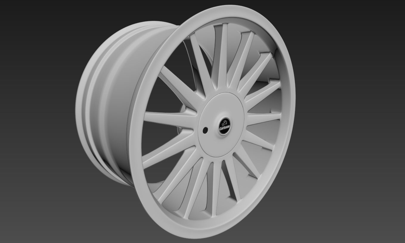 Carlsson Wheel 1-15 Version 1 3D model_18