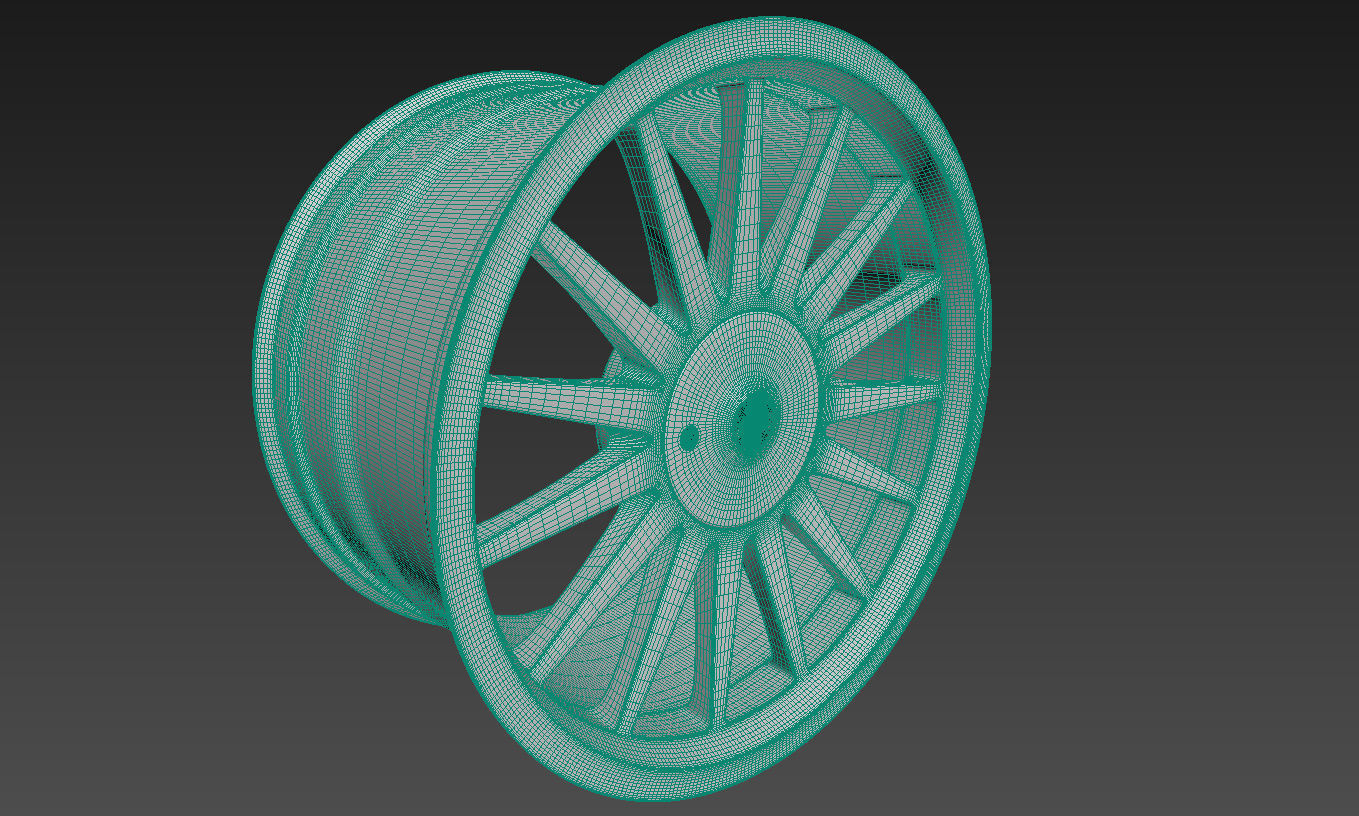 Carlsson Wheel 1-15 Version 1 3D model_22
