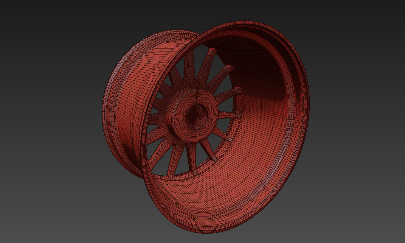 Carlsson Wheel 1-15 Version 1 3D model_29